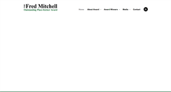 Desktop Screenshot of fredmitchellaward.com